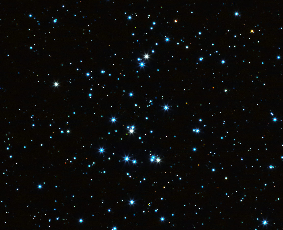 Amas ouvert M44 dans la constellation du Cancer dit la Ruche