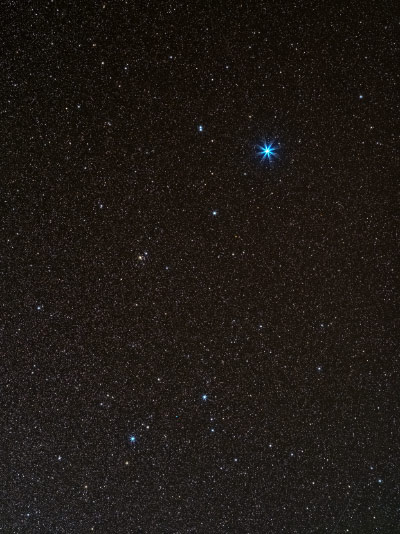 Constellation de la Lyre et Véga