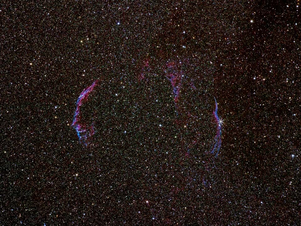 Les Dentelles du Cygne (NGC 6960 et NGC 6992)