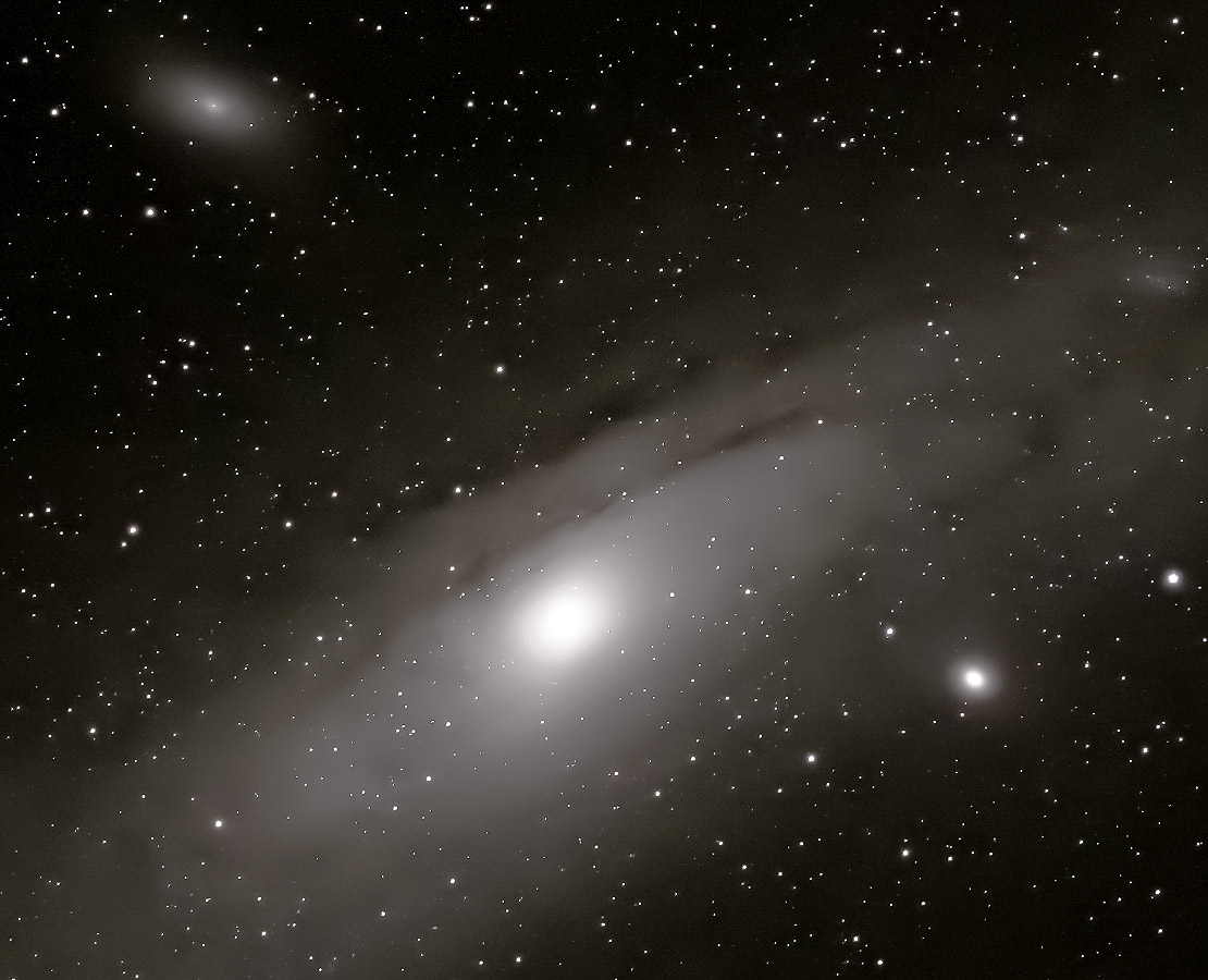 La galaxie M31 dans lla constellation d'Andromède
