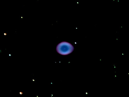 Nébuleuse annulaire de a Lyre dite M57