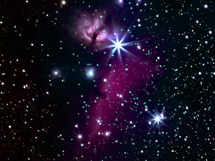 Nébuleuse de la Tête de Cheval IC 434 dans Orion