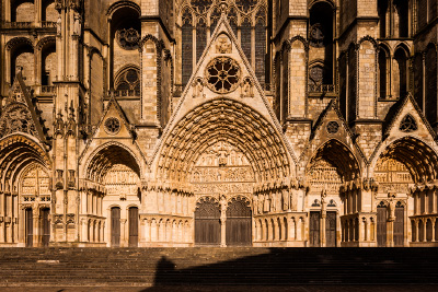 Les cinq portails de la cathédrale Saint-Etienne de Bourges