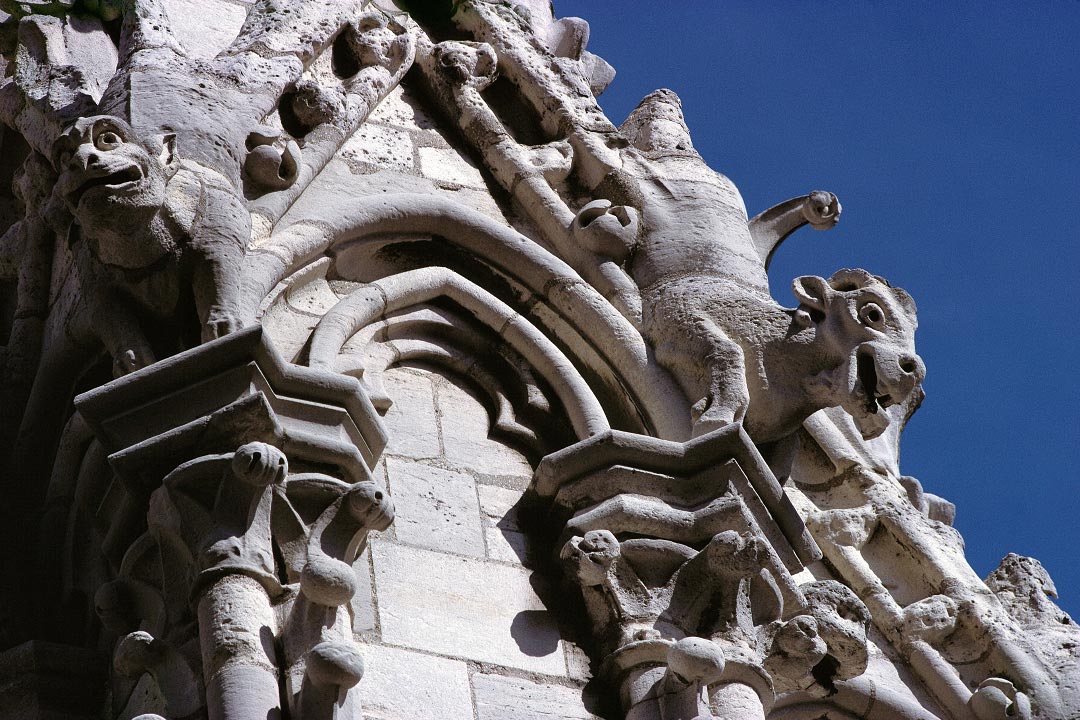Gargouilles de la cathédrale Notre-Dame de Paris - Photo des gargouilles de Notre Dame de Paris