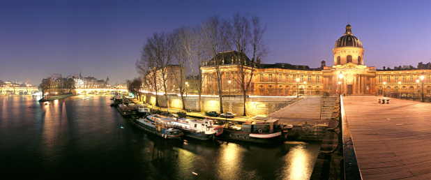 L'Institut de France depuis le pont des Arts