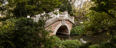 Le petit pont du parc Monceau, Paris