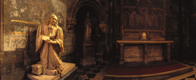 Statue Etienne II d'Aligre dans l'église Saint-Germain-l'Auxerrois, Paris