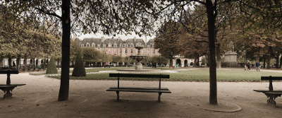 La place des Vosges, Paris