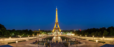 La Tour Eiffel depuis le Trocadéro