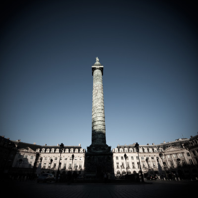 La colonne Vendôme sur la place Vendôme