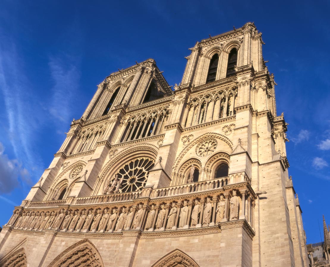 Façade occidentale de la cathédrale Notre-Dame-de-Paris