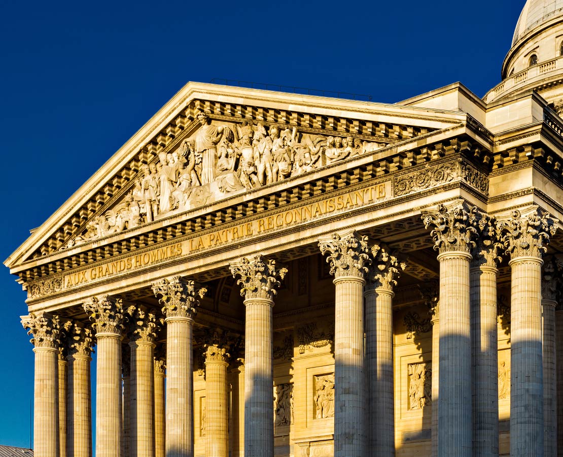 Fronton du Panthéon, Paris