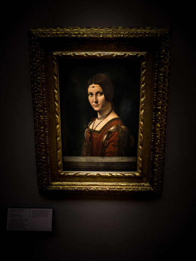 La Belle Ferronnière de Léonard de Vinci au Musée du Louvre