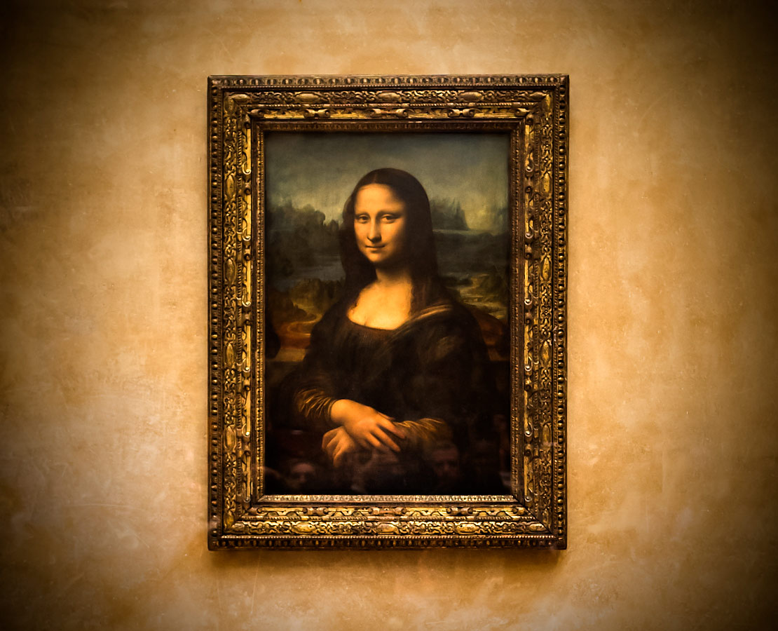 La Joconde par Léonard de Vinci au musée du Louvre