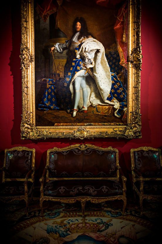 Portrait de Louis XIV par Hyacinthe Rigaud au musée du Louvre