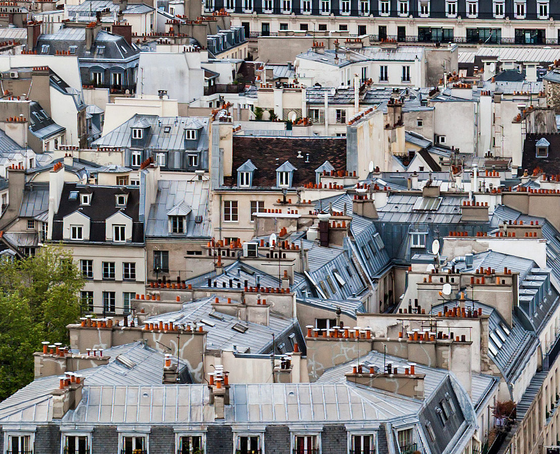 Les toits de Paris depuis la tour Saint Jacques