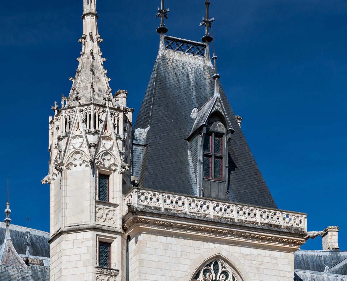 Détail du palais Jacques Cœur à Bourges