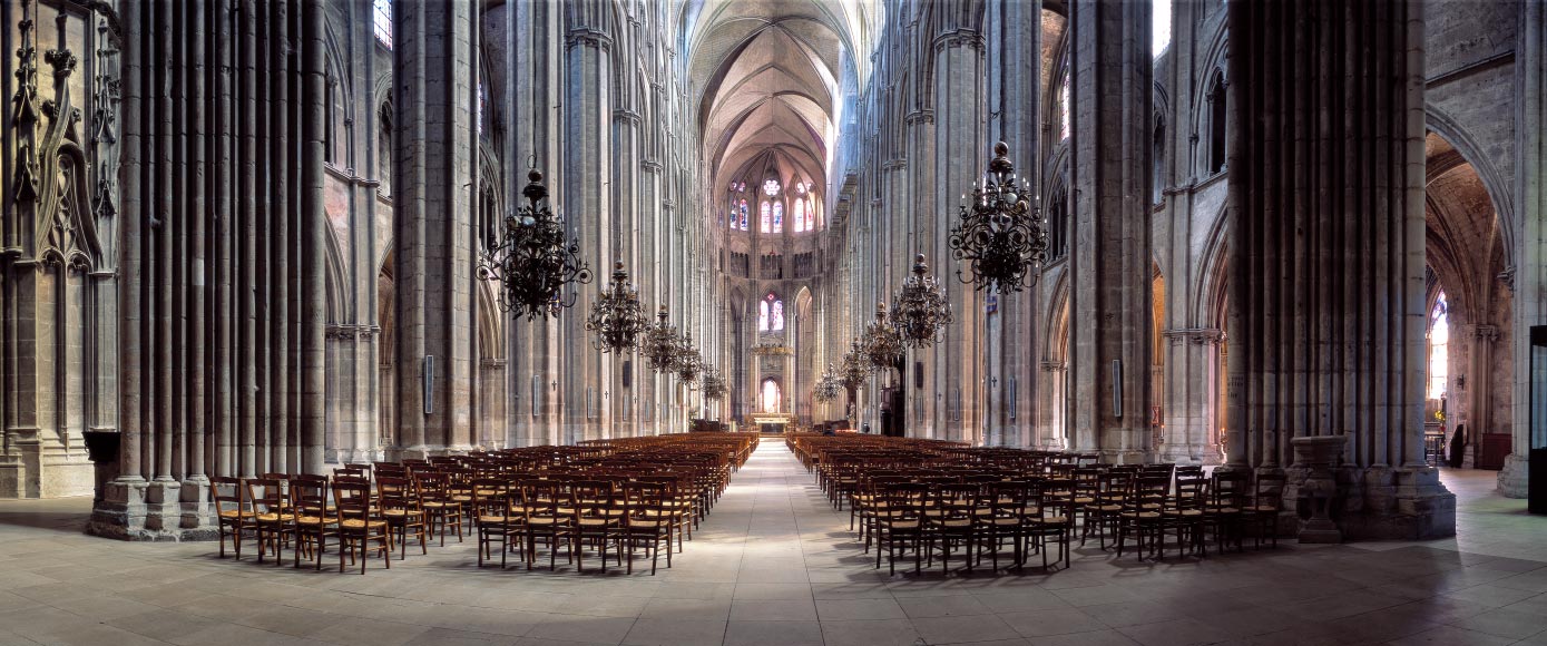 Nef de la la cathédrale de Bourges