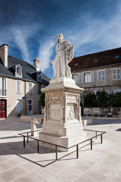 La statue Jacques Coeur à Bourges