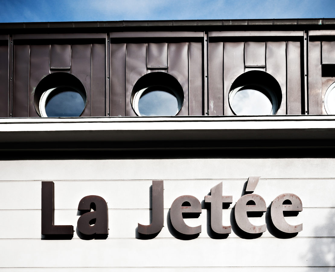 Façade de la Jetée, centre du court métrage à Clermont-Ferrand