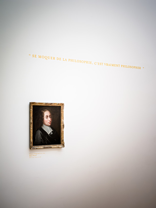 Tableau de Blaise Pascal au musée Roger Quilliot à Clermont-Ferrand