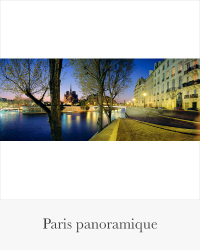 Photos de la ville de Paris en panoramique