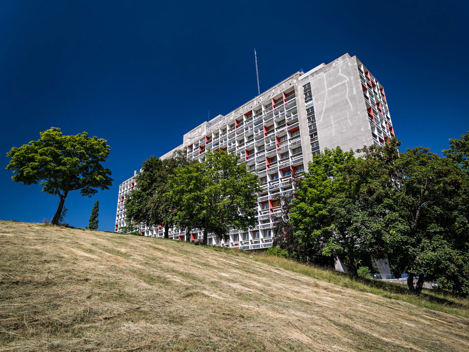 Unité d'habitation Le Corbusier à Firminy près de Saint-Etienne